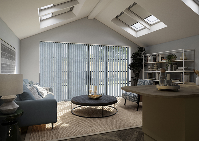 Perla, Bali Blue - Vertical Blind - Image 6